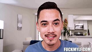 Big booty stepmom seals deal for juan's college success!