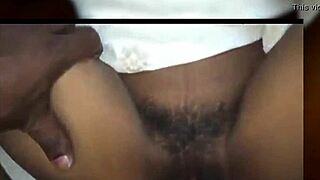 Gave her hairy pussy a hard fuck with my huge dick after quarantine in hyderabad