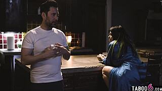 Rough Sex Dominates Latina Milf Xwife Karen! Masked Man Pounds Her Hard And Deep In Intense Face Fucking Session!