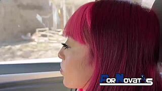 alemán maduro le da duro a joven mexicana recogida en la calle!