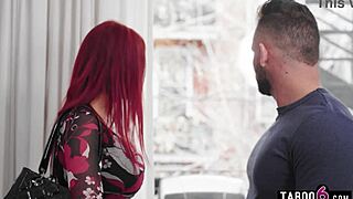 Oh, this French Canadian stepmom works as a realtor and helps her stepson with moving out.