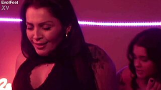 These girls dominate with choking gagging face sitting and vibrator play in bathroom threesome focusing on wet pussy sucking and foot fetish action.