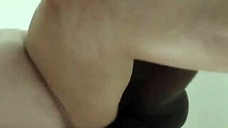 cheating chubby blonde milf gives footjob and blowjob in hotel bathroom with drblackjohnsonxxx