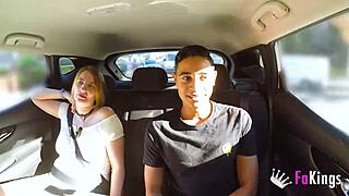 pregnant wife with big lactating boobs says i masturbate my shaved pussy after sex with creampie inside