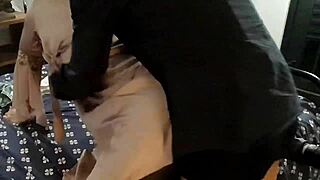 French amateur clothed sex in satin lingerie with rimming deepthroat pussy fuck and dirty talk!