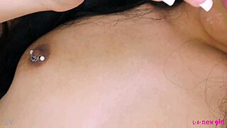 Classic Brunette Beauty Shows Sexy Body In Casting Photoshoot