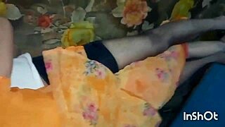 Finally fucked stepsister in standing position when she was alone in bedroom