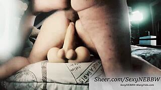 Dildo In Pussy Dick In Ass