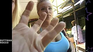 Buttman explores Budapest's big butt blondes in wild booty action with Rocco Siffredi