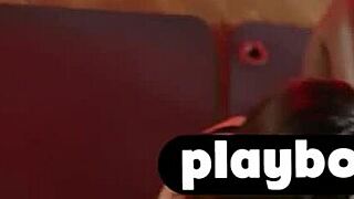 Hot big tits black milf poses with amazing big ass babe after workout