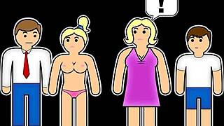 Quickie with step sis before step mom gets back. Skinny teen with small tits in pov cheating taboo scene.