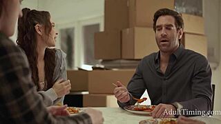 Con Couple Meets Cunning Cougar for Intense Domination and Rough Face Sitting in European Threesome