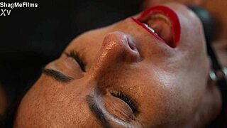 This fit milf's handling wax punishment so well