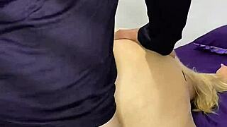 The big-ass mother-in-law gets drunk and visits my room for a happy ending homemade encounter