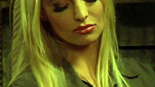 Busty Big Tits Lesbian Slave Tied Up And Branded By Dominant Mistress!