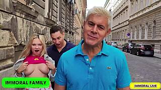 Yo, Irina Cage, you're secretly banging your man's stepson in the bedroom with deepthroat blowjob and cowgirl riding behind his back?