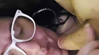 cock gobbling slut contrasts deepthroat skills with hardcore oral action on chubby mature wife