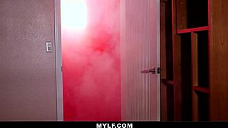 Every nerd's dream comes true with milf Mercedes Carrera in this parody fantasy shower scene with big tits.