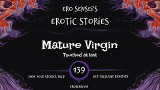 Mature virgin screams in orgasm from erotic audio masturbation session!
