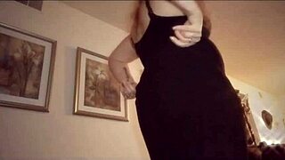 Wait is this findom ripoff or real bbw milf ass worship with fat cougar in heels and ripped clothes?