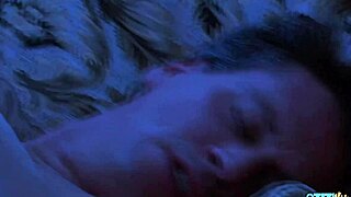 this hottie blonde takes off her corset for hardcore sex on the couch with blowjob and riding 😈