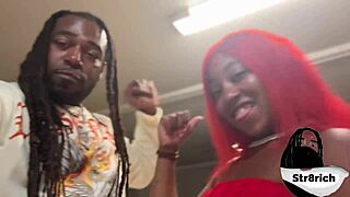 Str8rich Fucking Sexy Red Head Ebony Teen 18+ in Ass at Wild Halloween Party