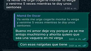 Con La Jefa De Mi Amigo Oscar Dona Mary Me Da Unas Mamadas Y Le Grabo El Culo