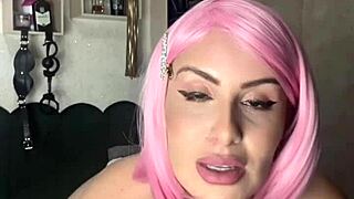 guiding your handjob while i masturbate my pink wet pussy smelling good with big tits and toys