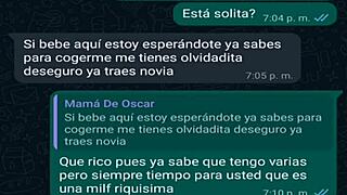Con La Jefa De Mi Amigo Oscar Dona Mary Me Da Unas Mamadas Y Le Grabo El Culo