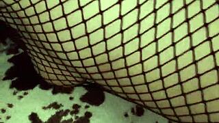 Amateur couple enjoys passionate sex with a skinny hot latina milf in lingerie at home. She moans wildly during the homemade encounter.