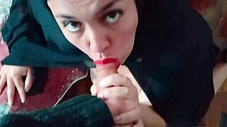 Muslim Woman In Hijab Gets Fucked Hard With Creampie And Cum Covered Face Action