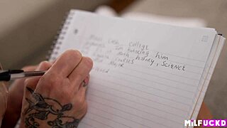 i'm a blonde milf guiding this bad boy through lessons in the cozy bedroom