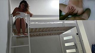  milf suddenly got sperm in her ass from stranger in mixed hostel
