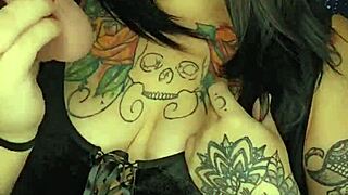 Lipstick MARKS on Dildo with Sloppy DEEPTHROAT Action!