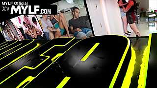 sharing the freeuse mylf at a chic restaurant