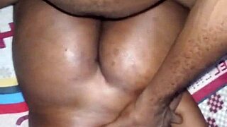 How Long Can This Curvy Ebony Milf Ride Tight Pussy On Dick With Spanking And Shaking Ass?