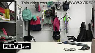 shoplifter milf angelica coralvine faces arrest in the office but gags on cops cock deepthroat to avoid it