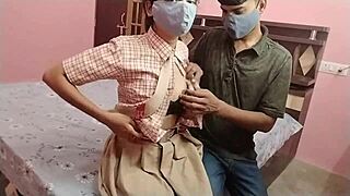 18 Year Student Real Desi Virgin Teen Indian Girl Experiences First Time Sex With Big Boobs And Doggystyle Fucking