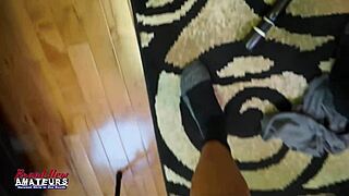 Busty Brunette Cutie Brooke Sucks a Hard Cock and Gets Her Pussy Fucked!