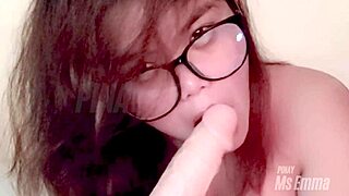 Who wants to be next after cute filipina ms emma sucks this big dildo