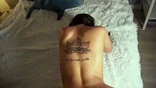 Big ass beauty bends over for anal assfucking and sloppy facial cumshot