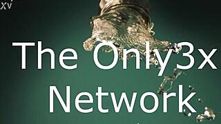 Blonde babe Kayla Green with big tits delivers tattooed blowjob in stockings.