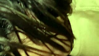 Curvy BBW milf flashes big natural tits and teases in leggings before wet striptease play