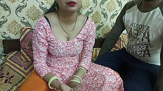 Desisaarabhabhi stepmom convinced for girlfriend boyfriend roleplay then fucked hard in big ass with doggystyle and cowgirl riding