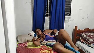 Stepson, you took photos of your naughty stepmom - now fuck me hard!