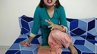 hot beautiful milf bhabhi does roleplay sex with innocent devar in indian xxx with clear hindi audio