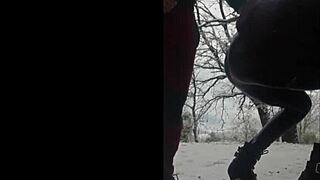 Watch this perfect-assed milf take multiple creampies in her pussy and ass! She bends over for rough doggystyle action in heels.