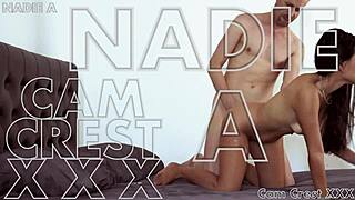 Cam Crest Cums On Nadie As Sweet Ass Free With Tight Pussy Spitting