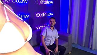 I Feel So Horny As Pregnant Latina Milf Joins Threesome With Deepthroat Blowjob And Wet Pussy Fucking At Nightclub