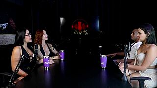 I watch the naughty interview full of debauchery with Maria Bittencourt and Negro Top Oficial featuring Thaisa Redvelvet and Tifany Rocha in Porn Cast Brazil part 3 on Sheer Red.